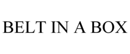 BELT IN A BOX trademark