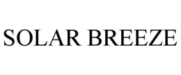 SOLAR BREEZE trademark