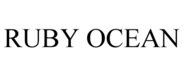 RUBY OCEAN trademark