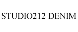 STUDIO212 DENIM trademark