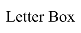 LETTER BOX trademark