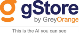 G GSTORE BY GREYORANGE THIS IS THE AI YOU CAN SEE trademark