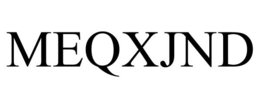 MEQXJND trademark