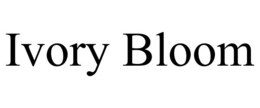 IVORY BLOOM trademark