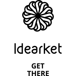 IDEARKET GET THERE trademark
