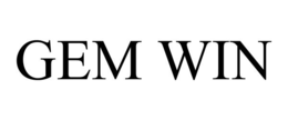 GEM WIN trademark