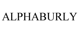 ALPHABURLY trademark