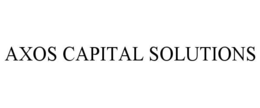 AXOS CAPITAL SOLUTIONS trademark