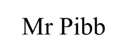 MR PIBB trademark