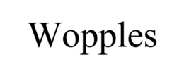 WOPPLES trademark