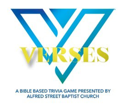 V VERSES A BIBLE BASED TRIVIA GAME PRESENTED BY ALFRED STREET BAPTIST CHURCH trademark