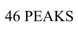 46 PEAKS trademark