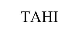 TAHI trademark