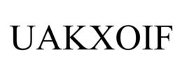 UAKXOIF trademark