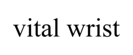 VITAL WRIST trademark