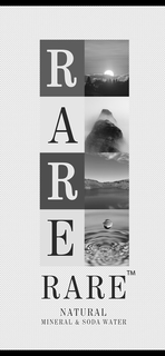 RARE RARE NATURAL MINERAL & SODA WATER trademark