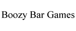 BOOZY BAR GAMES trademark
