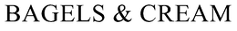 BAGELS & CREAM trademark