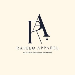 RA RAFEEQ APPAREL AUTHENTIC SUDANESE JALABIYAS trademark