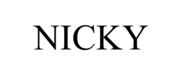 NICKY trademark
