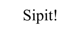 SIPIT! trademark