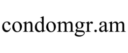 CONDOMGR.AM trademark