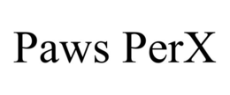 PAWS PERX trademark