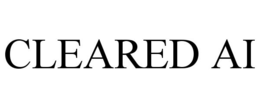 CLEARED AI trademark