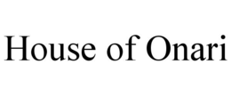 HOUSE OF ONARI trademark