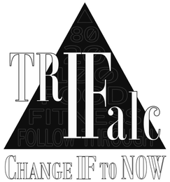 TRI FALC CHANGE IF TO NOW 80 20 100 FOOD FITNESS FOLLOW THROUGH trademark