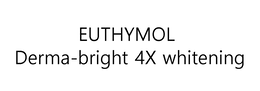 EUTHYMOL DERMA-BRIGHT 4X WHITENING trademark