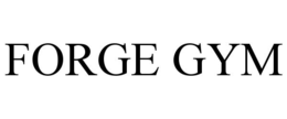 FORGE GYM trademark