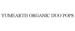 YUMEARTH ORGANIC DUO POPS trademark