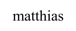 MATTHIAS trademark