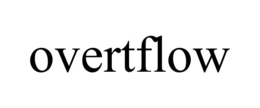 OVERTFLOW trademark