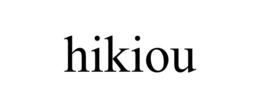 HIKIOU trademark