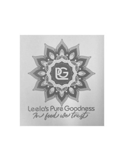 LPG LEELA'S PURE GOODNESS trademark