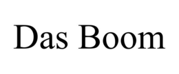 DAS BOOM trademark