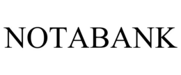 NOTABANK trademark