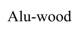 ALU-WOOD trademark