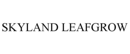 SKYLAND LEAFGROW trademark