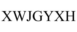 XWJGYXH trademark