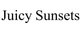 JUICY SUNSETS trademark