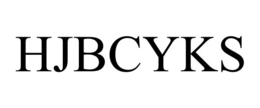 HJBCYKS trademark