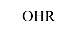 OHR trademark