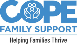 COPE FAMILY SUPPORT HELPING FAMILIES THRIVE trademark