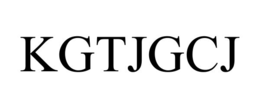 KGTJGCJ trademark