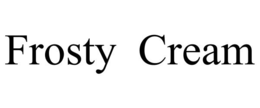 FROSTY  CREAM trademark
