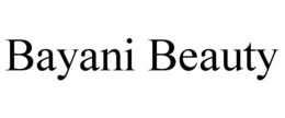 BAYANI BEAUTY trademark
