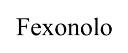 FEXONOLO trademark